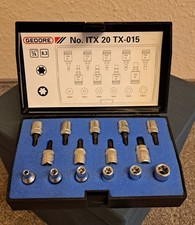 Gedore ITX 20 TX-015 Schraubendreher-Satz 1/4 Zoll, Innen-Sechsrund (ITX), Außen