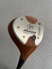 Mizuno TP5 Persimmon Driver Stiff Restauriert Vintage Golfschläger Sammler