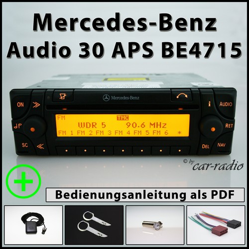 Original mercedes audio - mercedes, aps