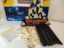 Gewichtete Steine: Triominos Deluxe - Alte Version Dreieckiges Domino Spiel