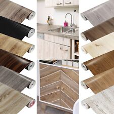 Klebefolie 7,40€/m² Selbstklebende Folie Tapete Möbel Küche Tür Holz Optik Dekor
