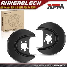 2x Ankerblech Bremsscheibe