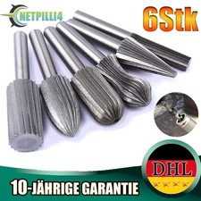 6X Hartmetall Frässtifte Set