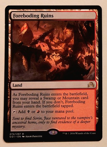 Mtg magic unheilvolle ruinen - mtg, magic: