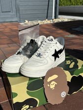 A Bathing Ape Bape Sta #2 White Patent US 7 - A Bathing Ape Sneakers mit Box