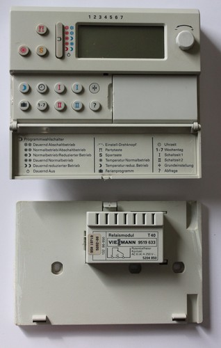 Viessmann uhrenthermostat - uhrenthermostat, f