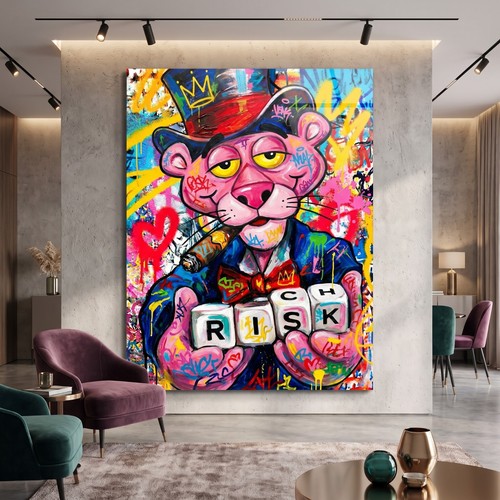 Risk rosarote panther - rosarote,