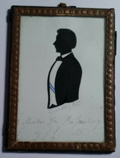 Corps Saxonia Bonn ? 1853 - Fux C. Müller ? koloriert Silhouette Suevia Tübingen