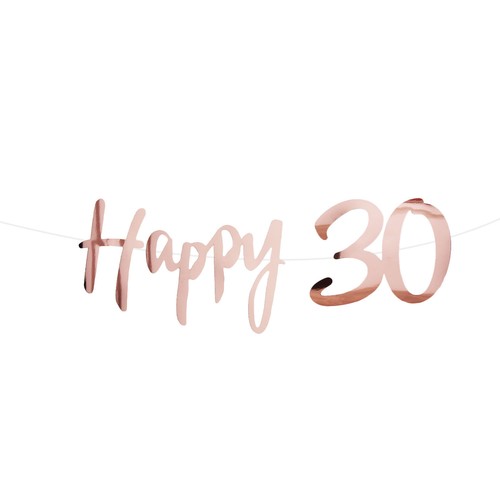 Happy girlande banner 5 - happy, 30