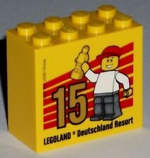 LEGO LEGOLAND Sammelstein Sonderstein Besuchermeister 15 Besuche 2014