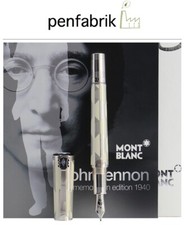 MONTBLANC Donation Pen John Lennon 1940 FÜLLFEDERHALTER Fountain Pen OVP 105810