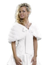 Brautcape Fellbolero Stola