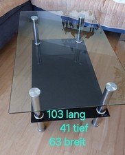 Glastisch , Couchtisch