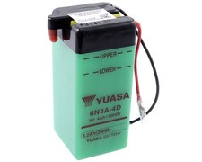 Batterie 4ah yuasa 6n4a4d - batterie,