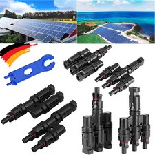 T-Abzweigverbinder Solar-T-Abzweigstecker und buchsen für Solar-PV-Anlage DE