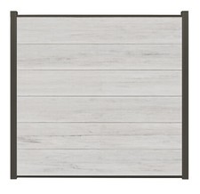 WPC Sichtschutz Zaun Steckzaun