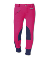 ELT Kinder Reithose Fenja Azalee Thermo Kniebesatz Winterreithose Thermohose