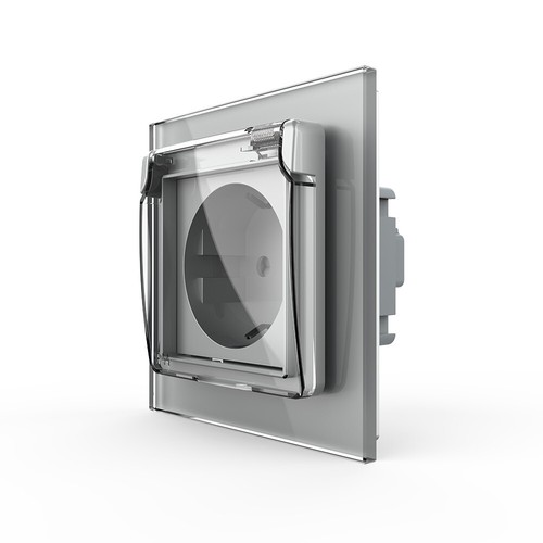 Livolo design glas - livolo, steckdose