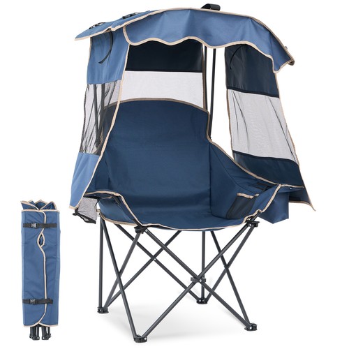 Klappbarer campingstuhl mit - campingstuhl,