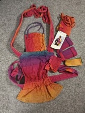 Babytrage MySol GiraSol Kindertrage Wickeltuch mit Tasche, Anleitung top Zustand