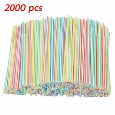 1000 Flexible Trinkhalme, Strohhalme in verschiedenen 500，200 Wiederverwendbar