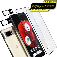 Display & Kamera Schutz Glas Panzerfolie für Google Pixel 9 Pro XL 8a 8 7a 7 6a