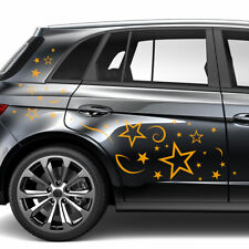 Autoaufkleber Sterne & Linien Aufkleber Set Auto Teile Dekorset Sticker #1094