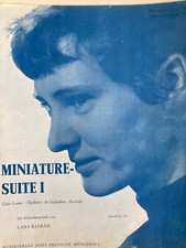 Miniatur-Suite Nr. 1 Lars Bjarne Gute Laune In Gedanken Burleske Akkordeon Noten