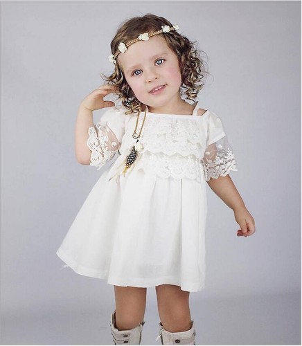 Baby mädchen baumwollkleid - baby,