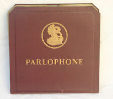 PLATTENALBUM "Parlophone" für KOFFERGRAMMOPHON, á 8 Schellackplatten 25 CM AL279