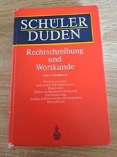 Schüler Duden , Rechtschreibung und Wortkunde 