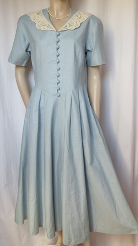 Laura ashley kleid hellblau - laura,