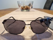 Kenneth Cole Reaction KC 1076 Sonnenbrille Herren Sunglasses silber-schwarz, TOP