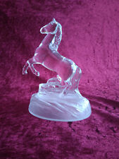 Pferd aus Glas, Cristal d arques, springendes Pferd, Glaspferd TOP-Zustand