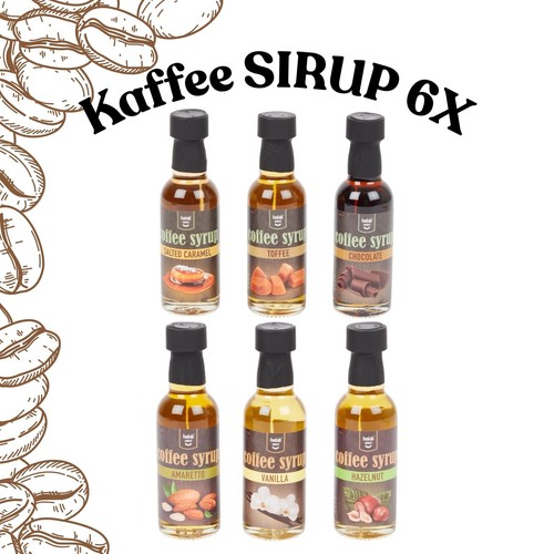 Kaffeesirup set 6x45ml sirup - 6x45ml,