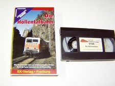 Eisenbahn Kurier, die Höllental Bahn, Weihnachtsgeschenk, EK Verlag, VHS, echt