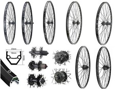28 / 29 Zoll Disc 6 Loch Vorderrad Hinterrad Nabendynamo Shimano 7,8,9,10 Fach