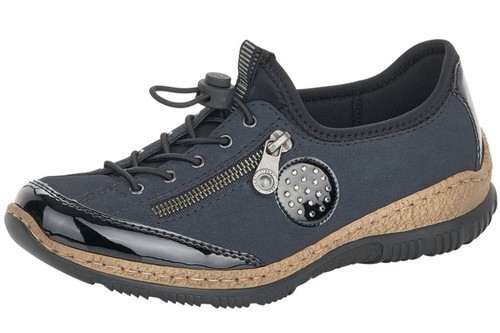 Rieker damen sneaker blau - rieker,