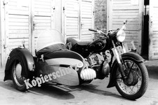 Repro Foto Motorrad IFA/MZ BK