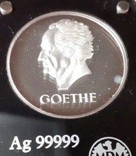 5  Reichsmark 1932 / Goethe / Prägung 2013 in PP