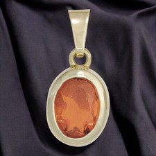 Anhänger oval 585 Gold