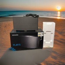 Sonos Play:5 Lautsprecher Schwarz Black Smart Speaker WLAN Neu und Getestet