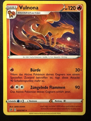 Pokemon vulnona 192 clash - vulnona, 25/192