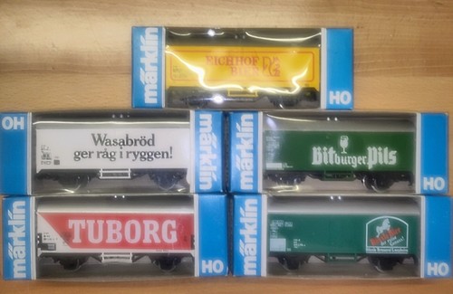 Märklin güterwagen set - h0,