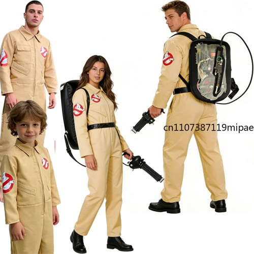 Ghostbusters kostüm overall - kostüm,