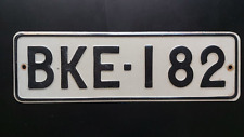 Nummernschild Finnland alte Version