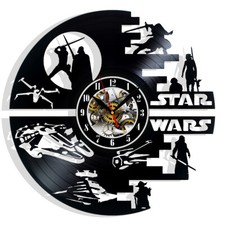 Star Wars Vinyl Wanduhr