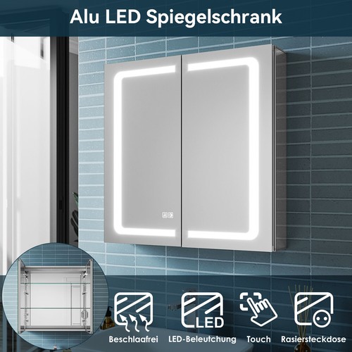 Spiegelschrank mit led - mit,