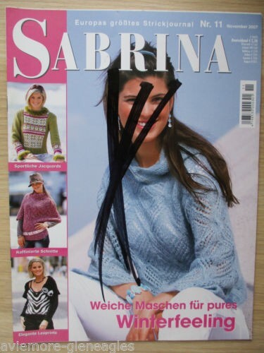 Sabrina strickheft 2007 - sabrina, 11/2007