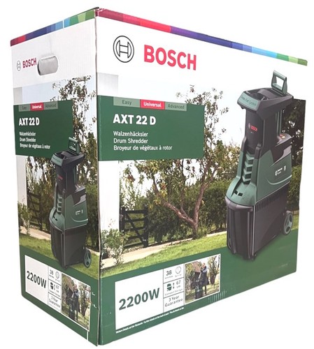 Bosch axt leisehäcksler - axt, d